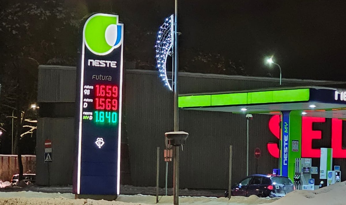 Pirita Neste bensiini hinnad 