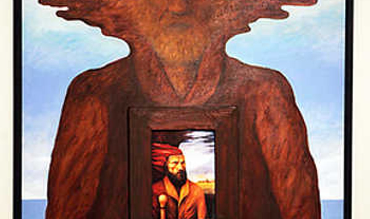 Näitusel erilisel kohal: Jüri Arrak “Autoportree. Hoidja”, 2005. Repro