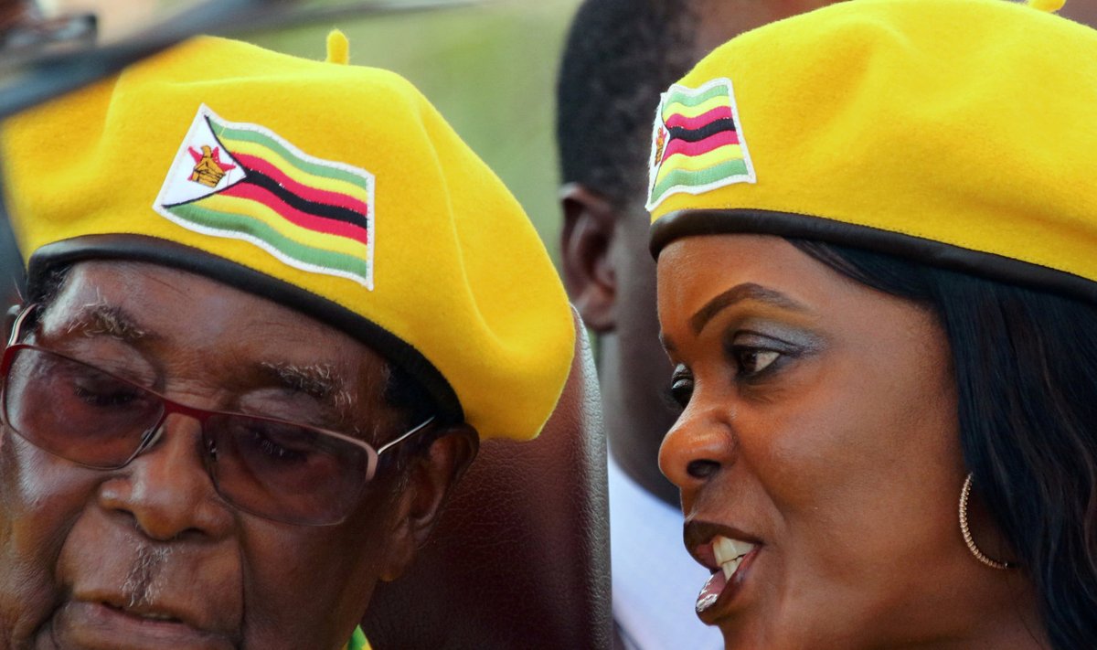 Robert ja Grace Mugabe