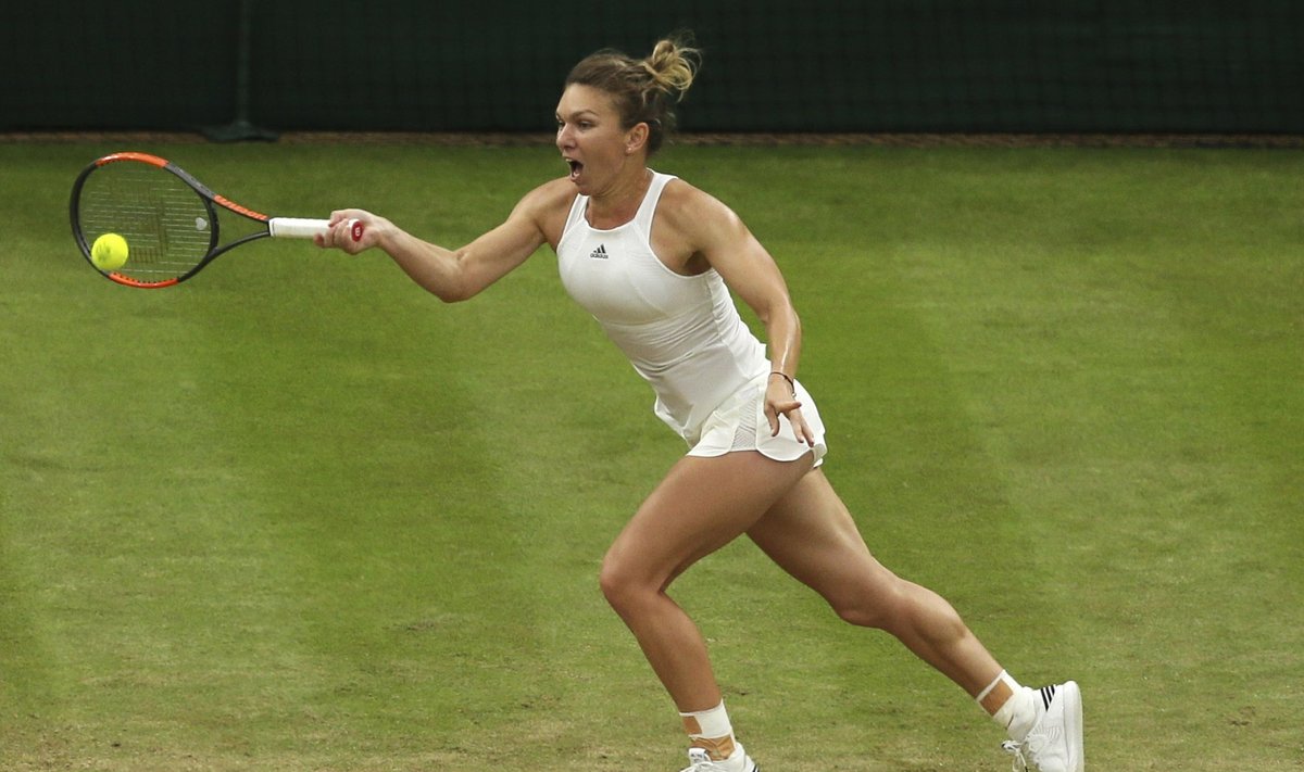 Simona Halep Wimbledoni veerandfinaalis