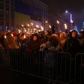 ФОТО | На факельное шествие EKRE в Таллинне собрались сотни человек