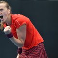 Kvitova võitis Sydney tenniseturniiri põnevusfinaalis Bartyt