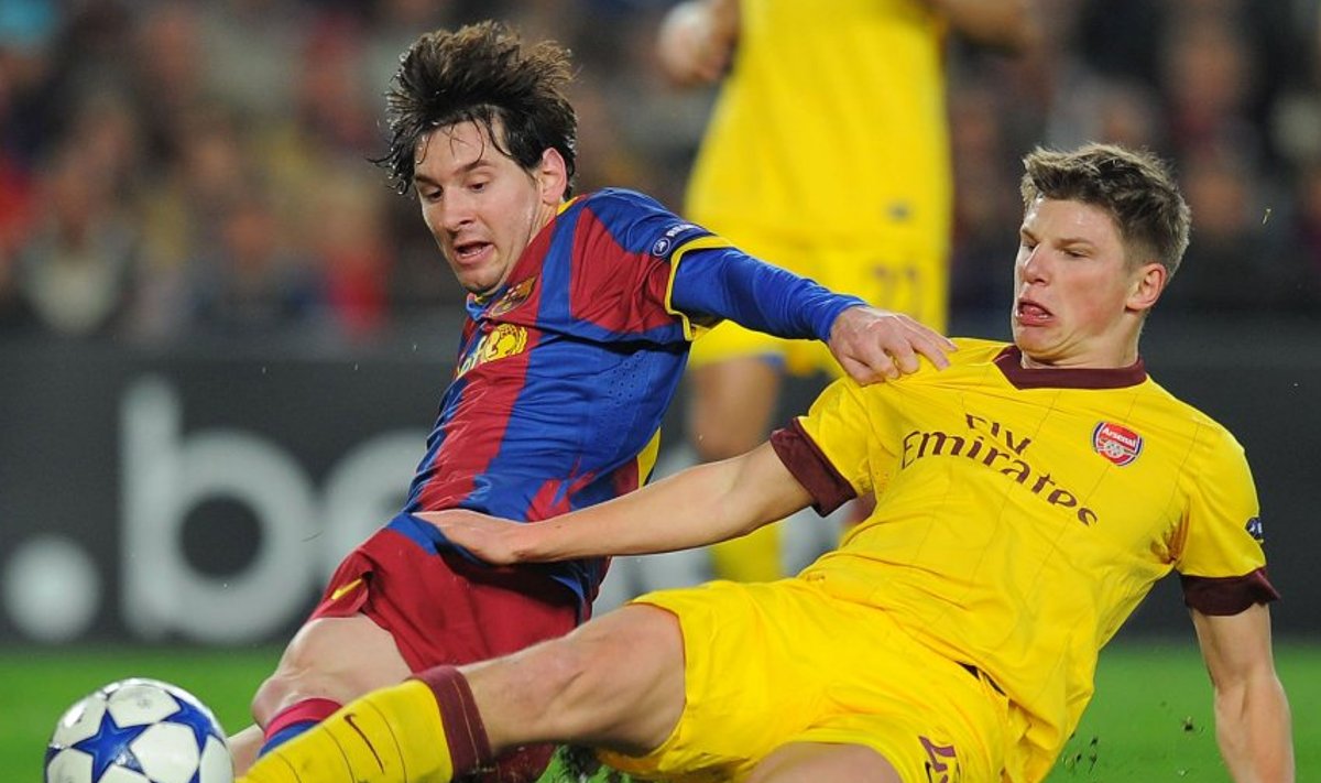 Lionel Messi 2011. aastal Barcelona - Arsenali mängus.