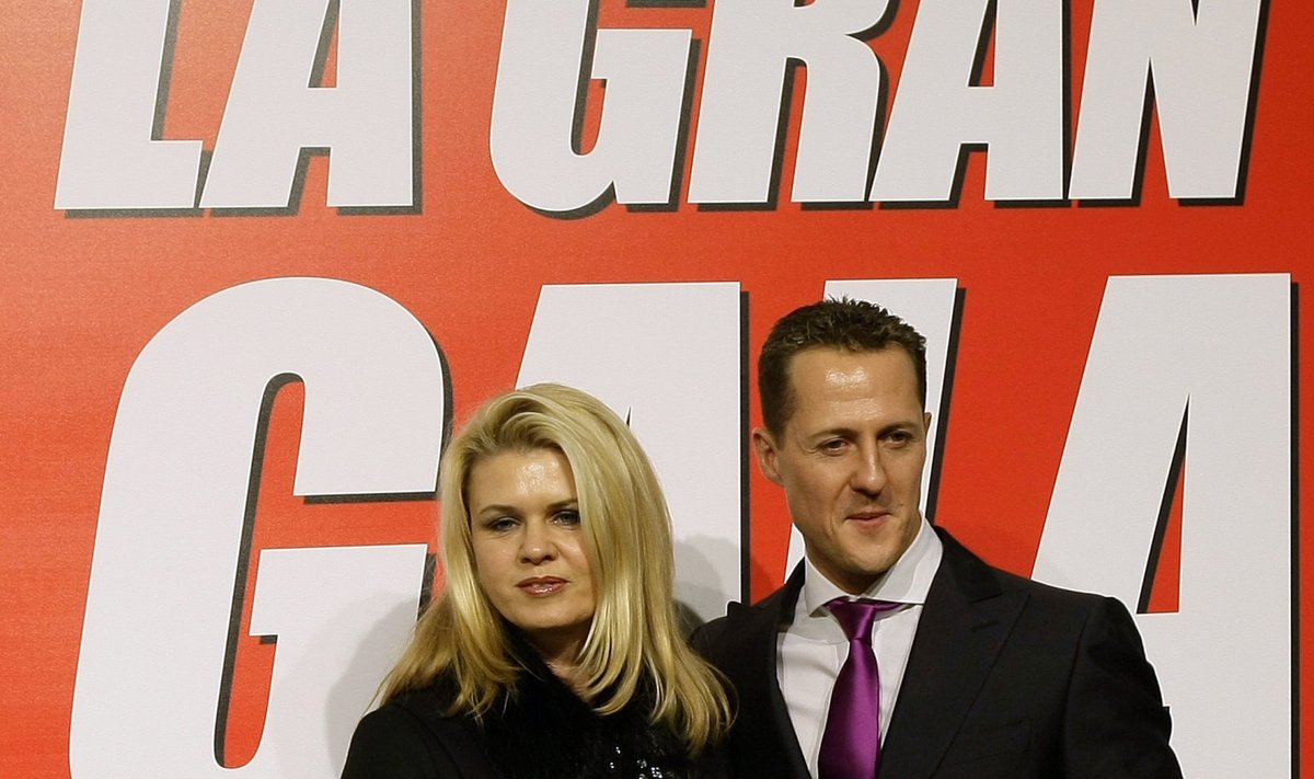 Corinna ja Michael Schumacher