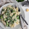 Kanapasta brokoliga, mis on tõesti maitsev