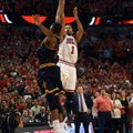 VIDEO: Rose'i hullumeelne viimase sekundi kolmene viis Bullsi seeriat Cavaliersi vastu juhtima!
