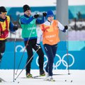 ФОТО: Президент Кальюлайд протестировала олимпийскую лыжню