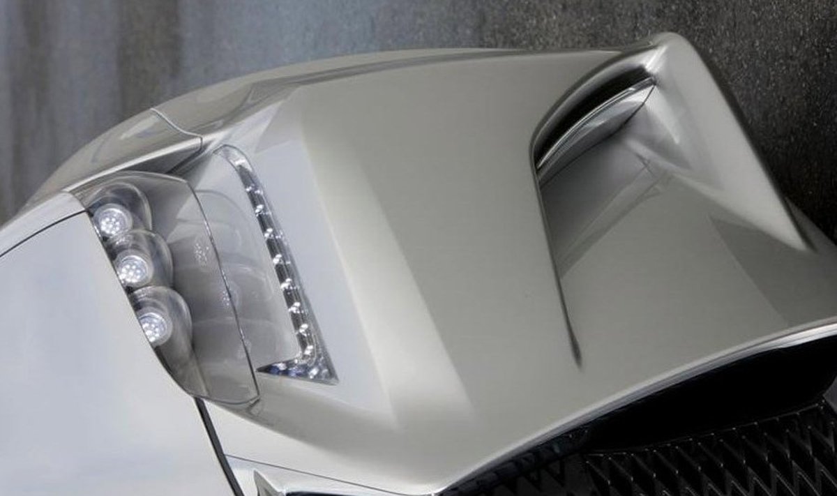 Lexus LF-Gh Concept on ninanurgast nõnda keeruline, et foto sellest võib vabalt külili asetada
