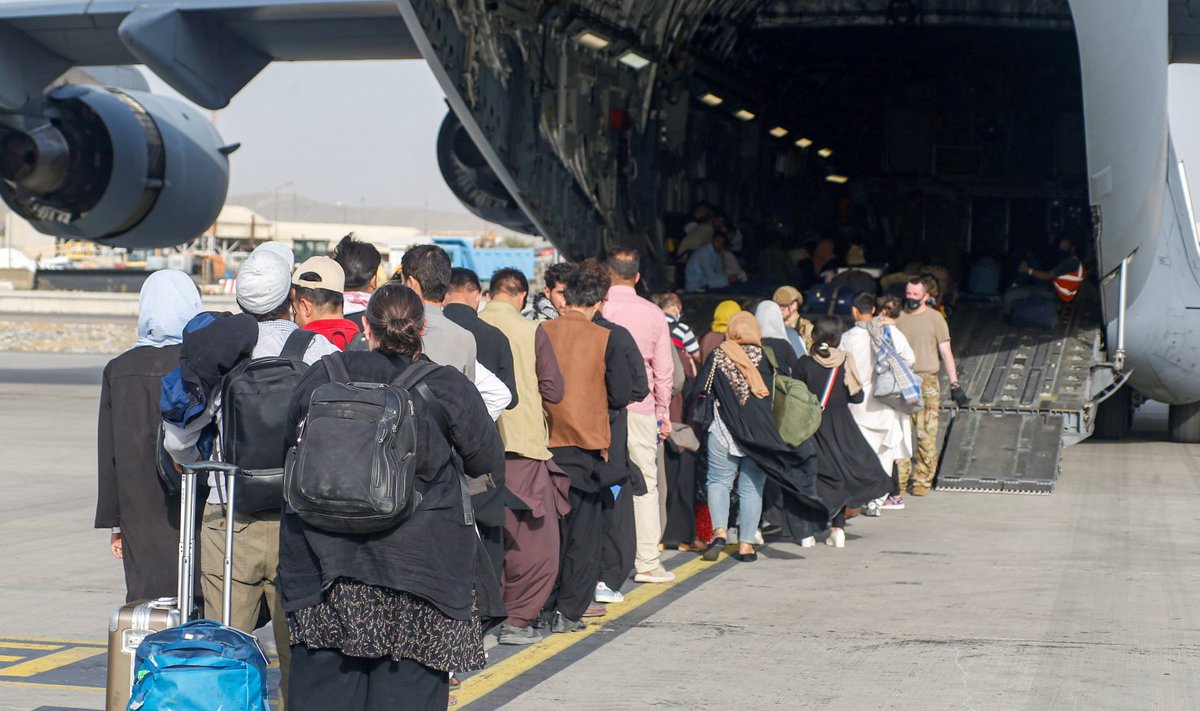 Evakueerimine Kabulis