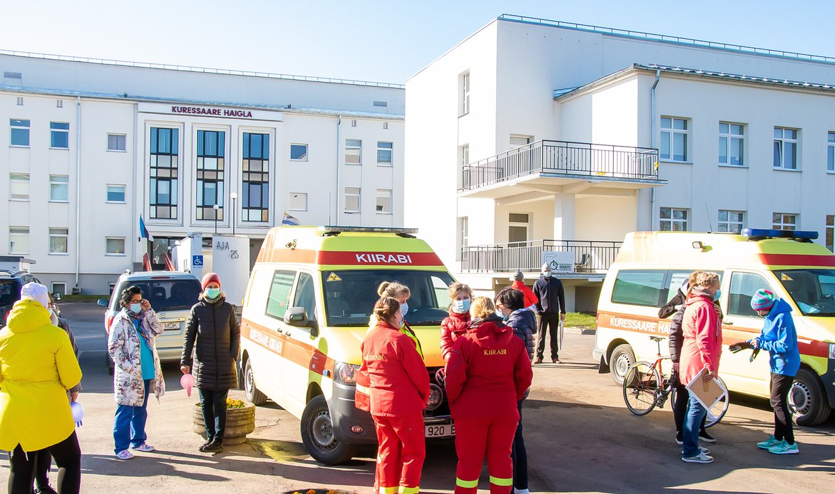 Poola Nivea heldekäelise annetuse üle tuntakse Kuressaare haiglas head meelt.