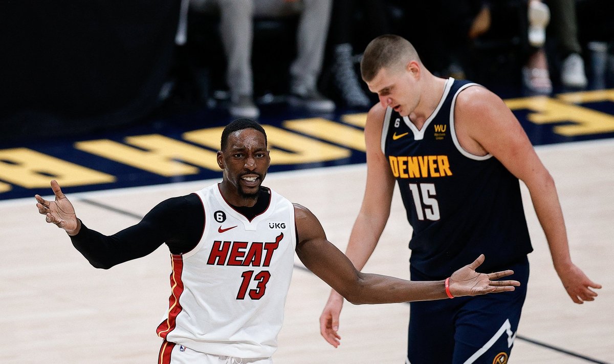 Bam Adebayo ja Nikola Jokic.