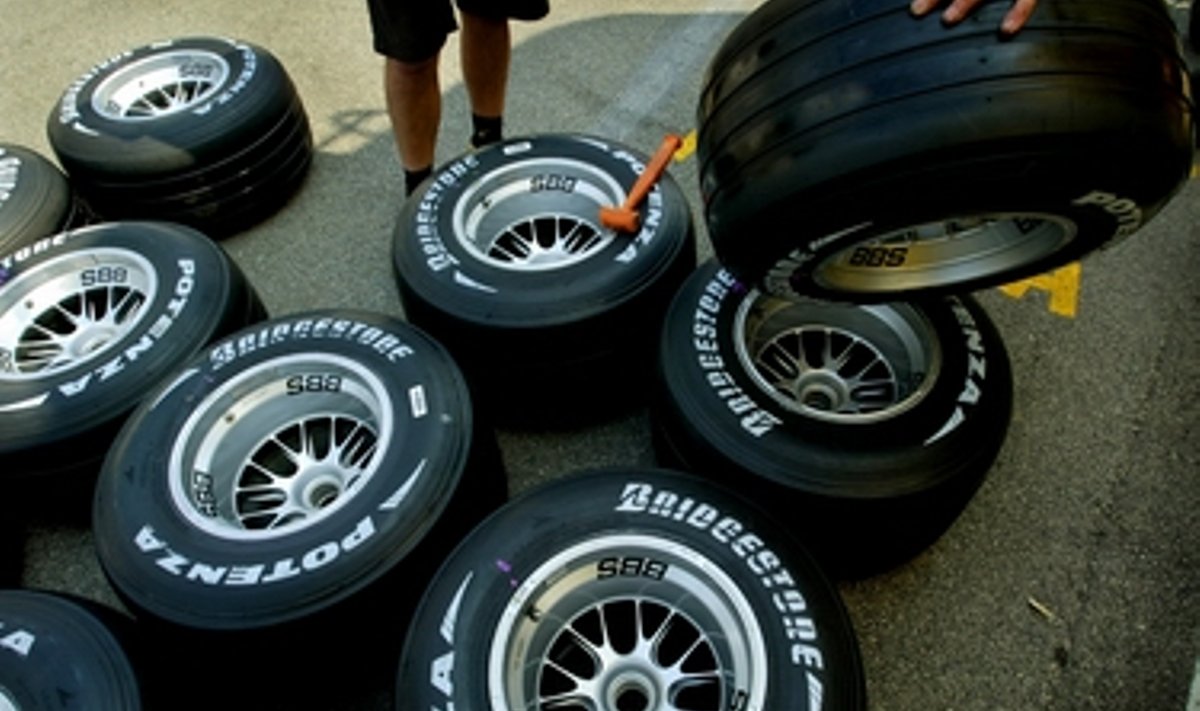 Bridgestone Potenza rehvid San Marino GP-l