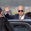 DELFI FOTOD LÄTIST: Baltimaade presidentidega kohtuma tulnud USA asepresident Joe Biden maandus üliturvatud Riia lennuväljal