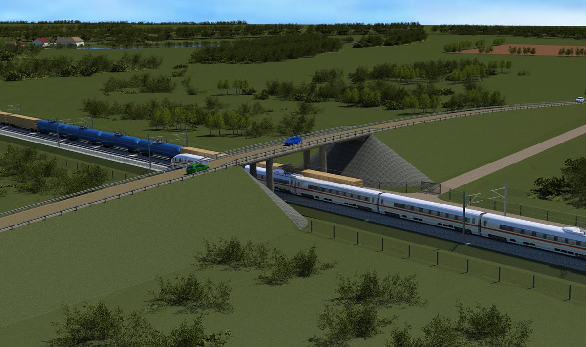 uni käib Rail Balticu projekteerimine, on RB Estonia koos maanteeametiga seadnud eesmärgiks valmis ehitada maanteede raudteetrassiga ristuvad objektid - sillad, tunnelid ja viaduktid.  