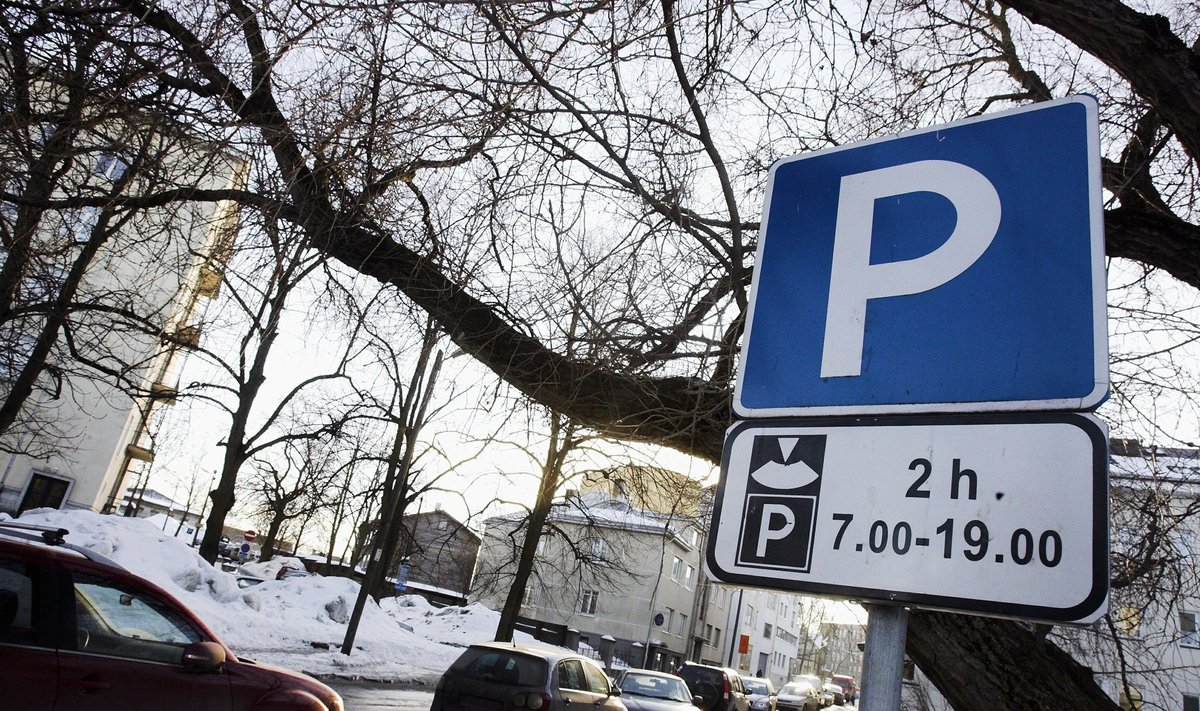 Parkimine Tallinna kesklinnas