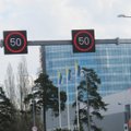 ФОТО: Проблемный участок Таммсааре теэ теперь регулируют электронные дорожные знаки