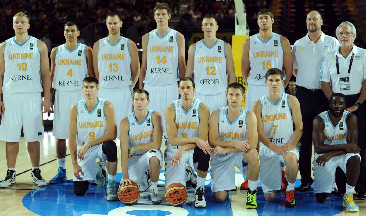 Ukraina korvpallikoondis MM-il Hispaanias