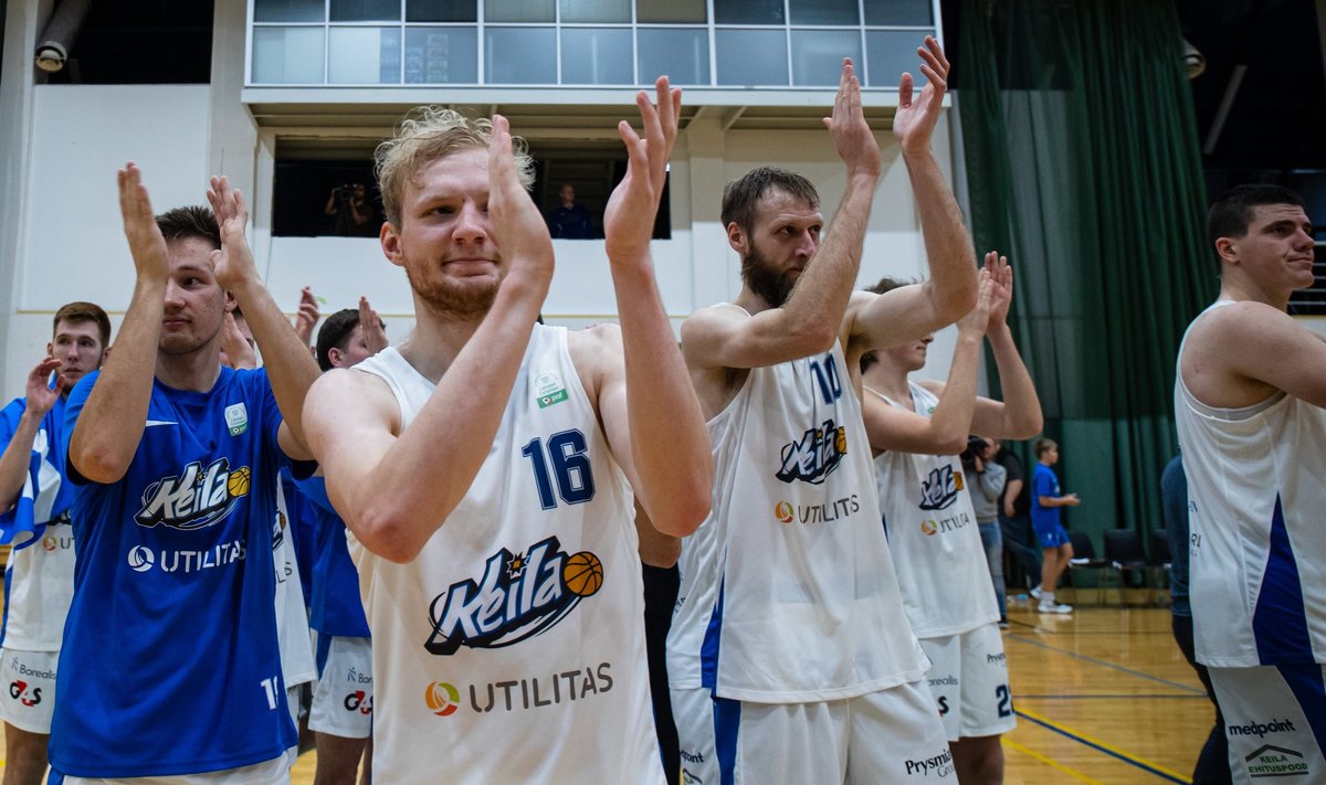 Korvpall Keila KK vs Pärnu Sadam 07.10.2022