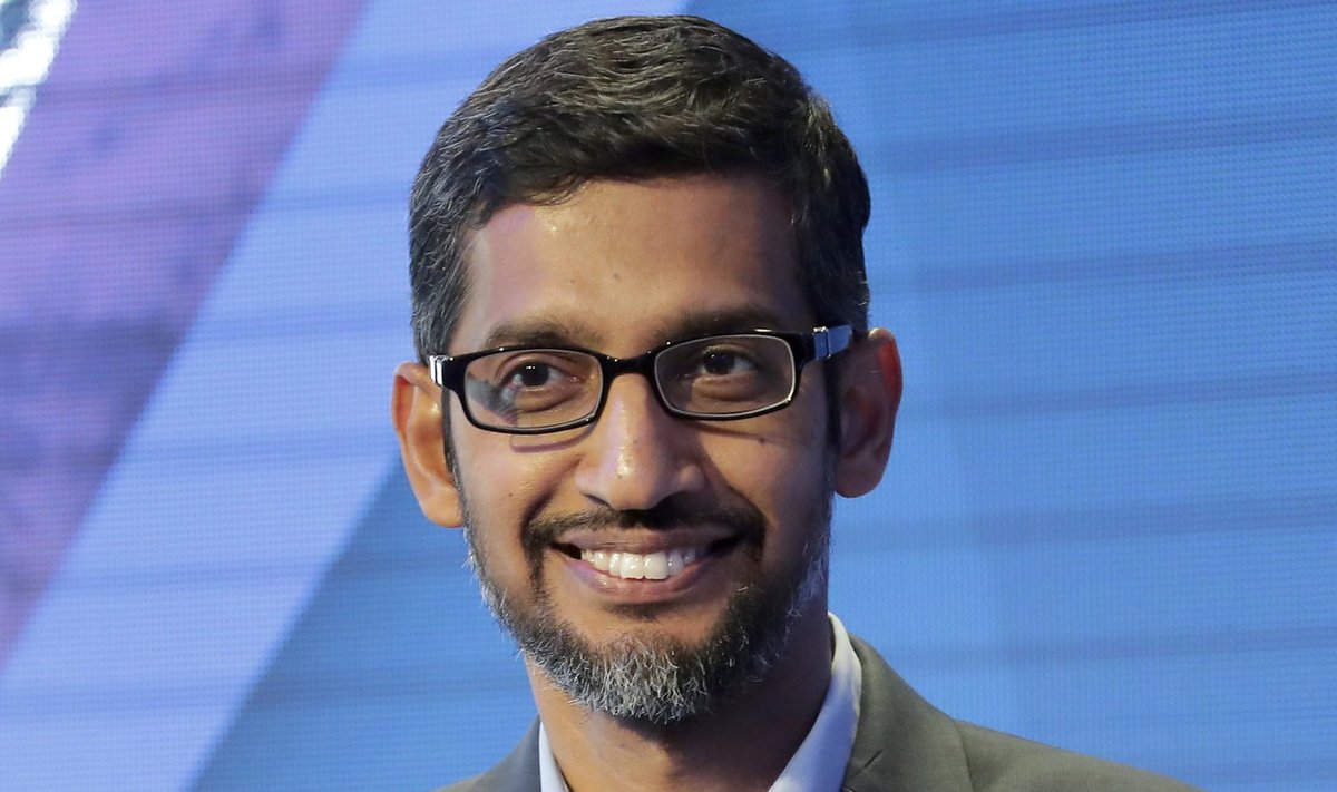 Google'i tegevjuht Sundar Pichai