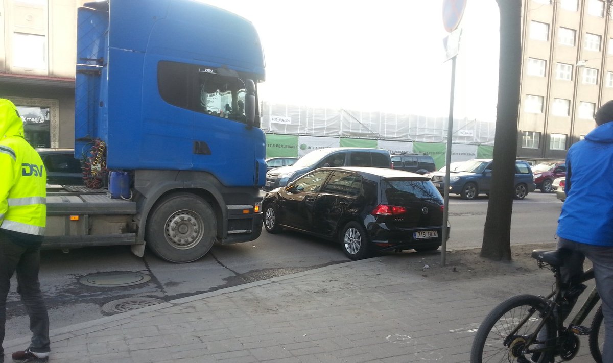 Liiklusõnnetus Tallinnas