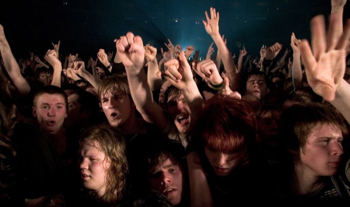 Korni publik Saku Suurhallis aastal 2008 (Foto: Delfipressifoto)