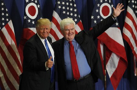 Donald Trump ja Newt Gingrich