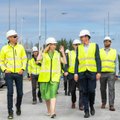 Eesti ja Läti majandusministrid käisid Paldiskis LNG-terminali ehitust vaatamas