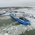 FOTOD: Teine uus parvlaev Tõll jõudis Virtsu sadamasse