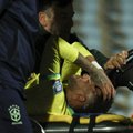 Rängalt vigastada saanud Neymar jääb pikaks ajaks platsilt eemale