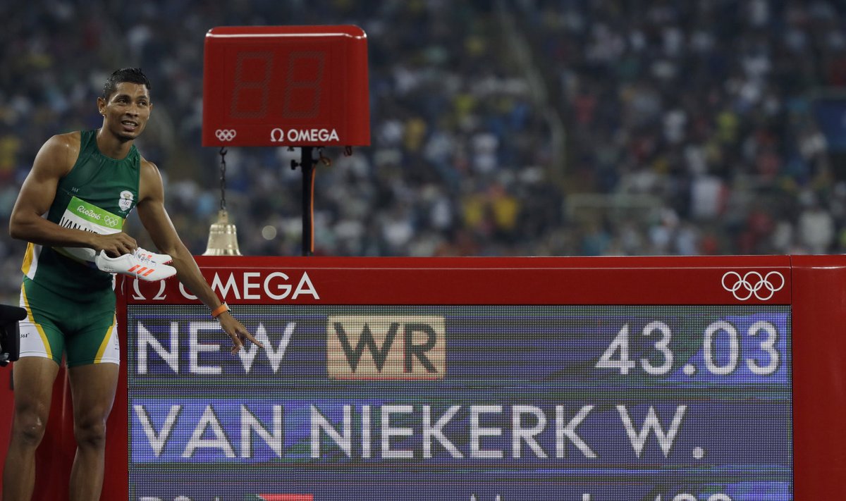 Rekordimees Wayde van Niekerk