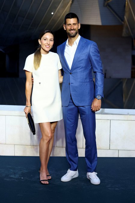 Jelena ja Novak Djokovic