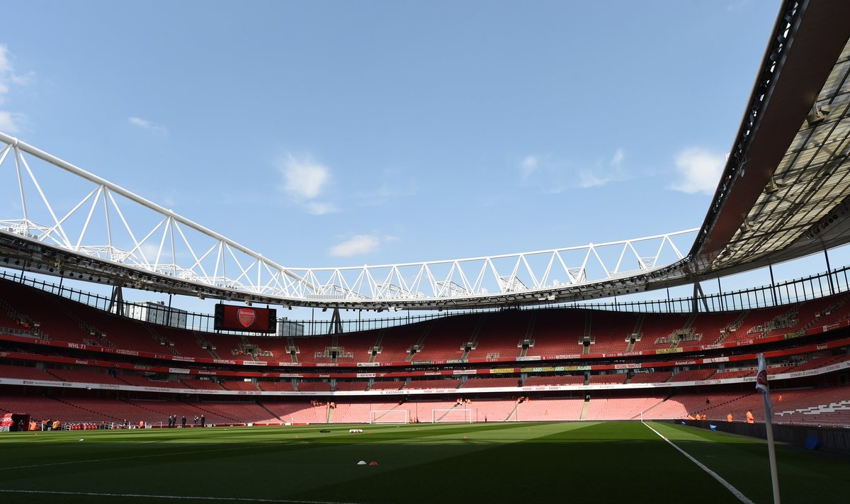 Londoni Arsenali kodustaadion Emirates Stadium.