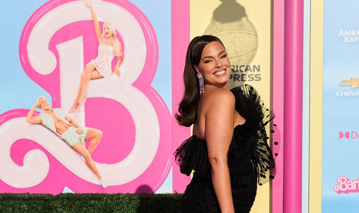 Ashley Graham filmi "Barbie" esilinastusel 2023. aasta juulis.