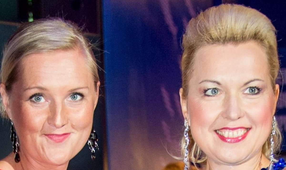 Ingrid ja Signe käisid koos 2014. aastal James Bondi stiilis TV3 sünnipäeval Meremuuseumis.