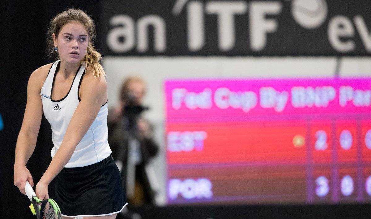 2018. aasta Eesti meister ja Fed Cupi naiskonna liige Katriin Saar