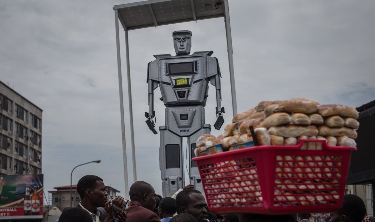 Kinshasa "robocop" ehk robotpolitseinik