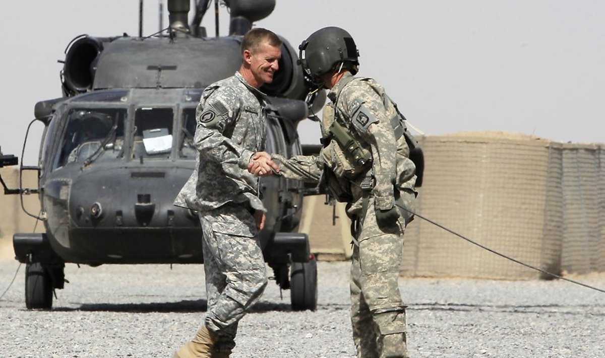 Kindral McChrystal Afganistanis 2010 juuni, foto:Scanpix