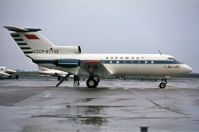 Jak-40. Tu-134A. https://avia.pro/blog