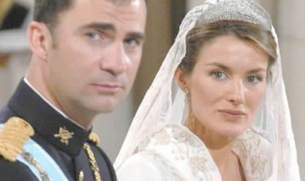 Hispaania kroonprints Felipe ja Letizia Ortiz