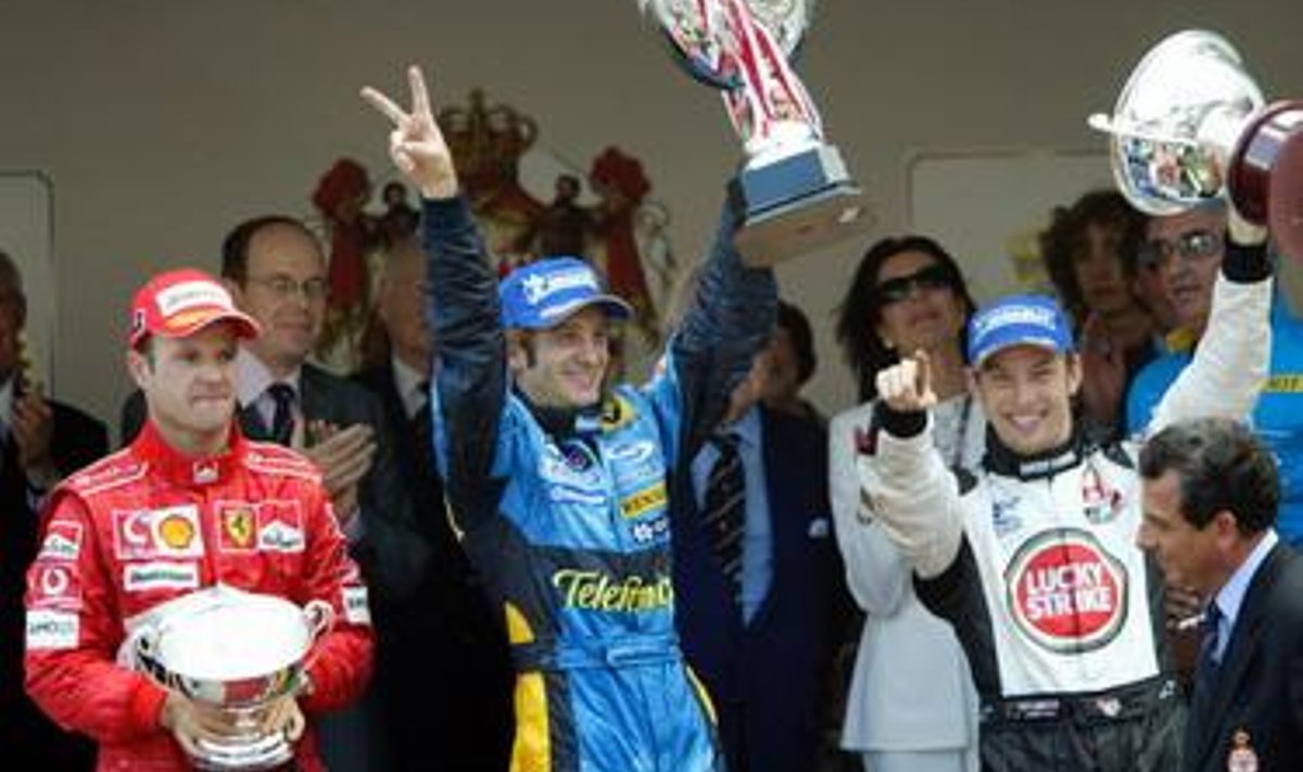 Monaco GP poodium