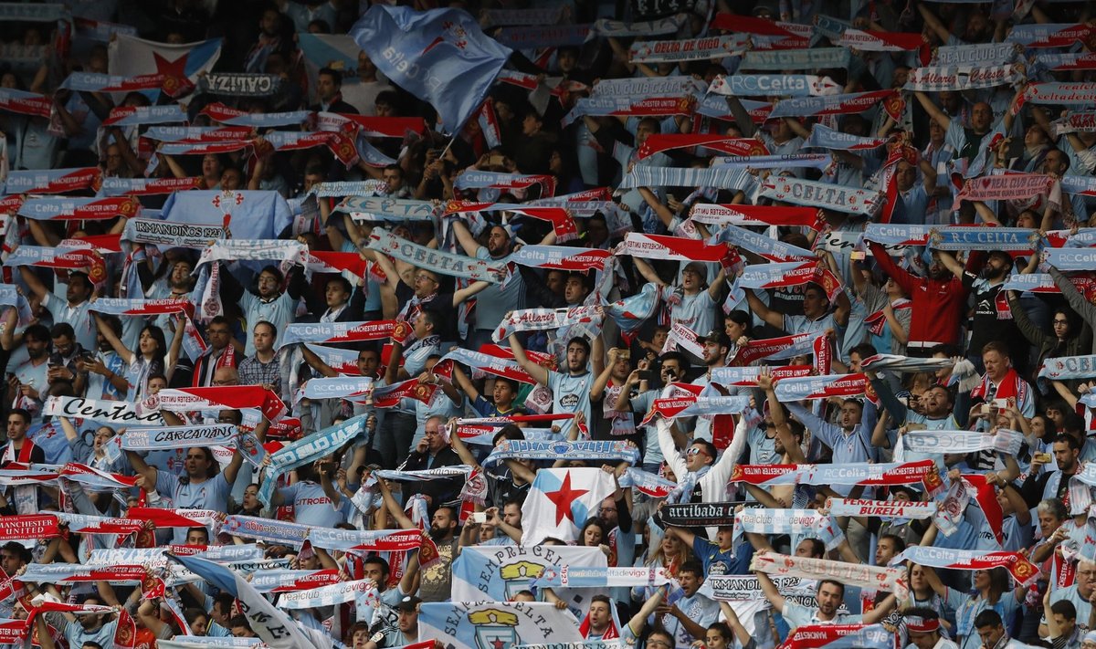 Celta Vigo jalgpallimeeskonna poolehoidjad