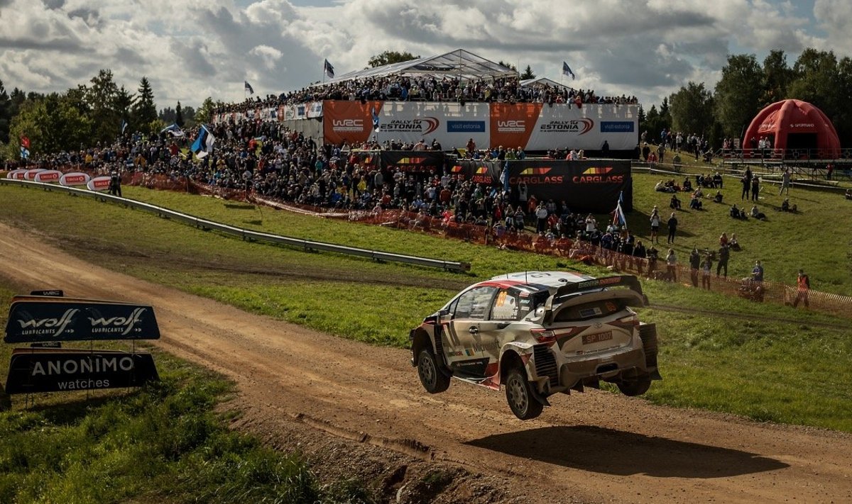 Kalle Rovanperä 2020. aasta Rally Estonial.