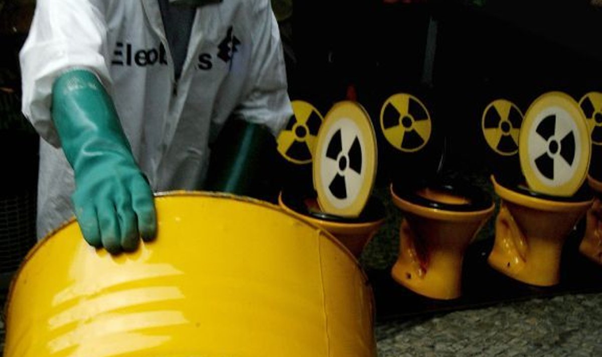 Greenpeace protest tuumaelektrijaama vastu