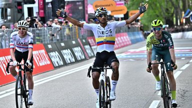 Madis Mihkels tegi suurtuuride debüüdi, Giro d’Italia favoriit näitas võimu