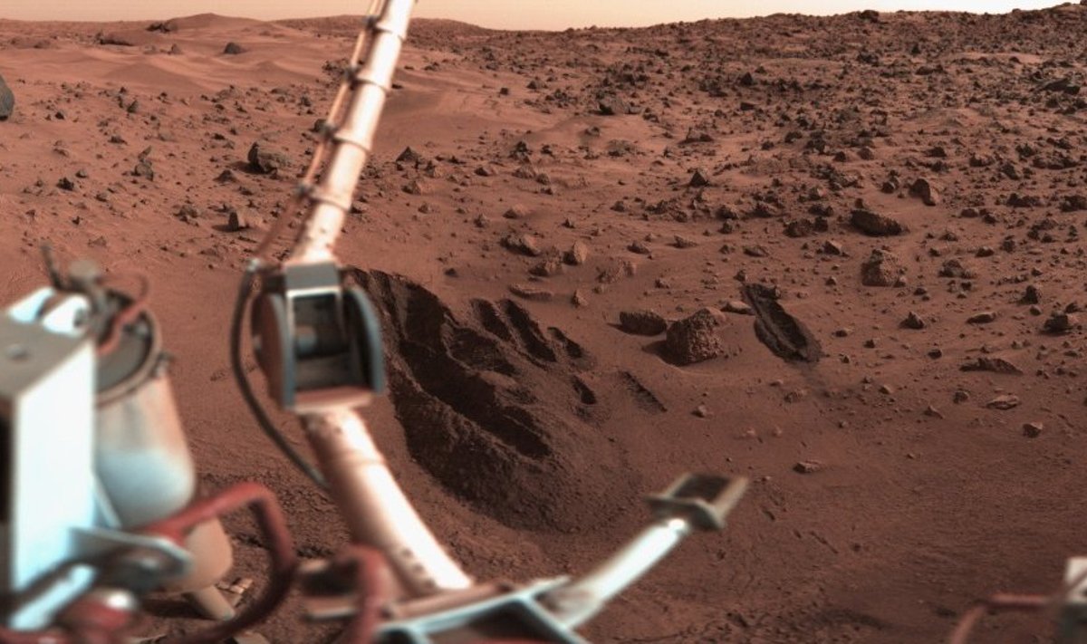 Viking 1 pilk Marsile aastal 1976