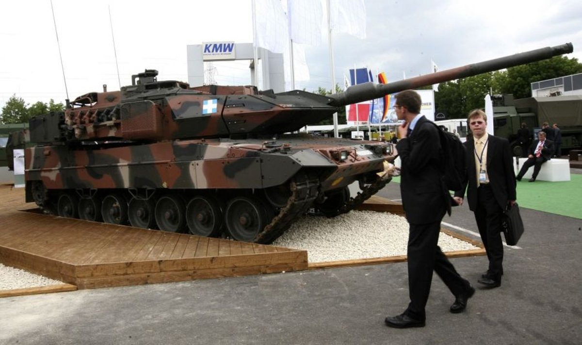 Leopard 2 A6 tank