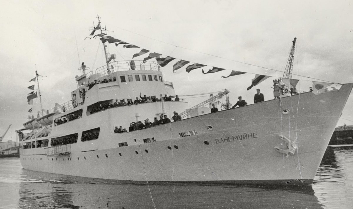 Vanemuine taastas Tallinna-Helsingi laevaliikluse, mis oli enne Teist maailmasõda soikunud.