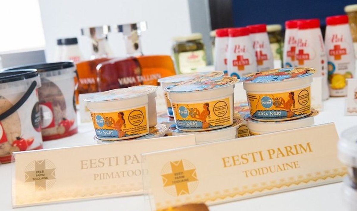Eesti Parim Toiduaine 2014 konkursi võitnud Farmi Köögi Kreeka jogurtite sari