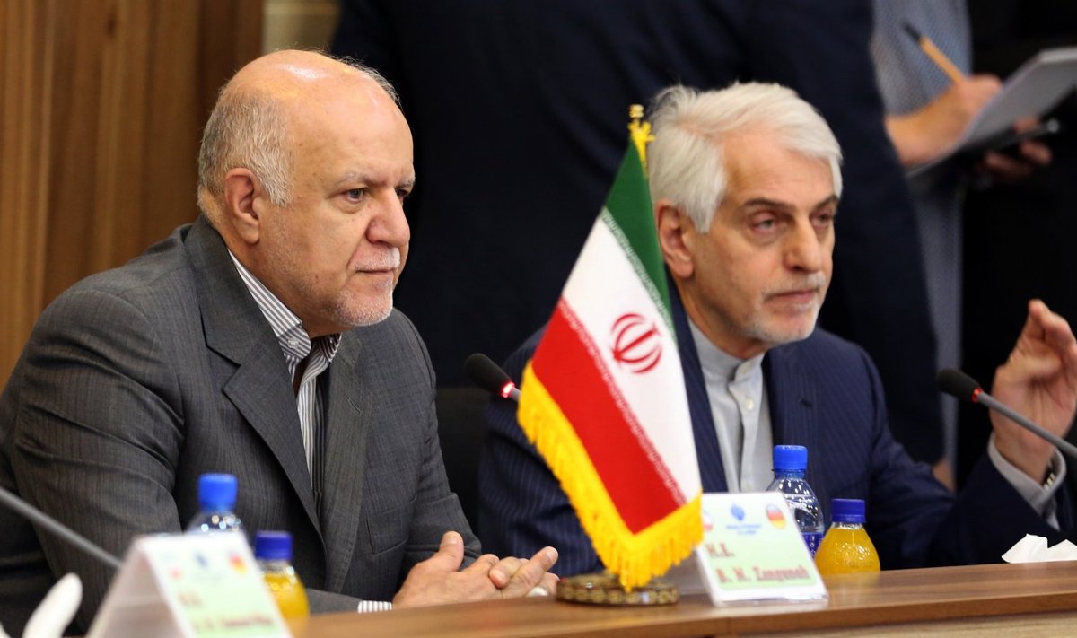 Iraani naftaminister kohtumas Saksamaa majandusministriga