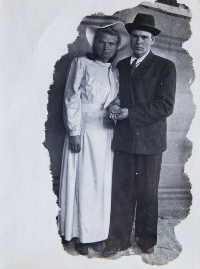 Ilja Stepanovi pulmapilt 1952. aastast